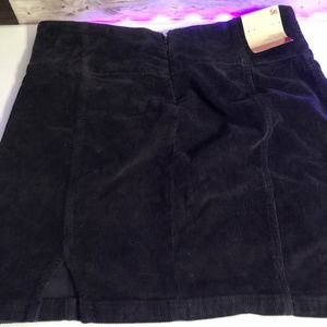 Women's So High-Rise Side Notch Mini Skirt Size: 13/31W